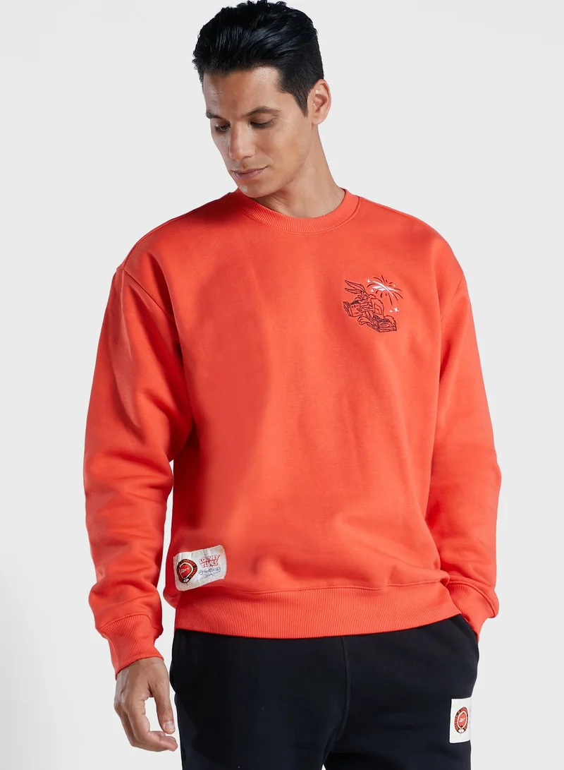 Reebok Looney Tunes Sweatshirt