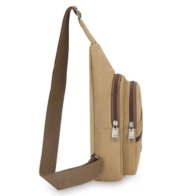 2025 Oxford Fabric Men's Chest Bag Street Style Large Capacity Crossbody Shoulder Bag - Image 4