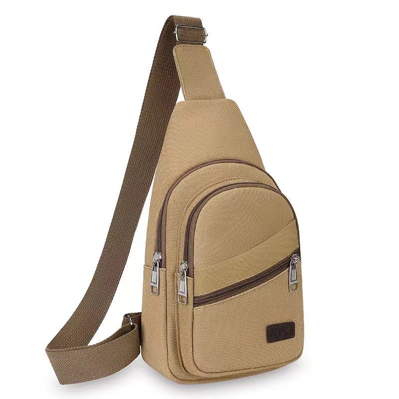 2025 Oxford Fabric Men's Chest Bag Street Style Large Capacity Crossbody Shoulder Bag - Image 5