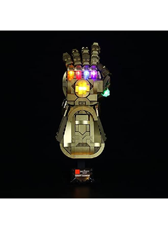 BRIKSMAX Led Lighting Kit For Infinity Gauntlet Compatible With Lego 76191 Building Blocks Model Not Include The Lego Set - Image 2