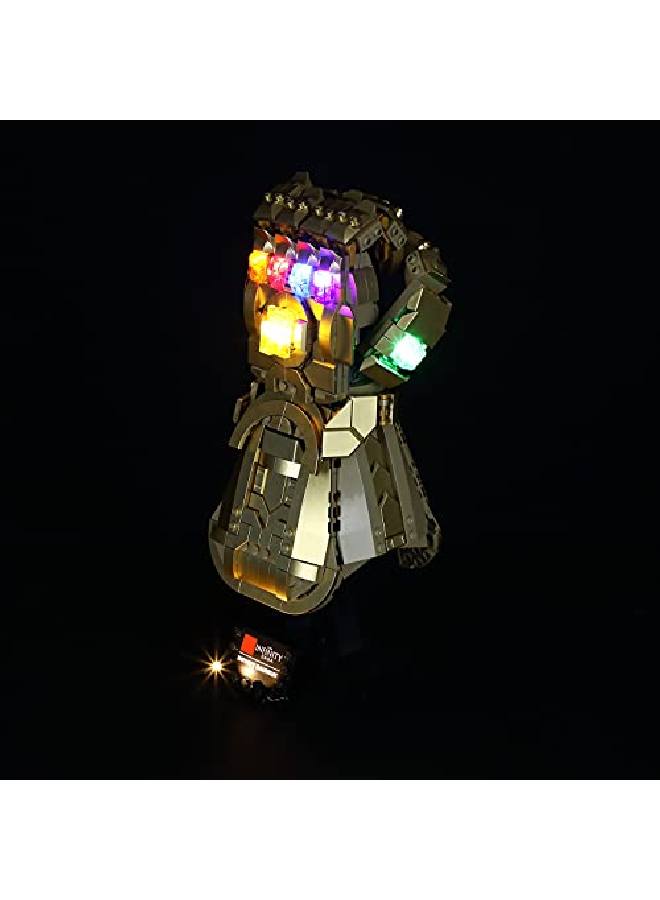 BRIKSMAX Led Lighting Kit For Infinity Gauntlet Compatible With Lego 76191 Building Blocks Model Not Include The Lego Set - Image 3
