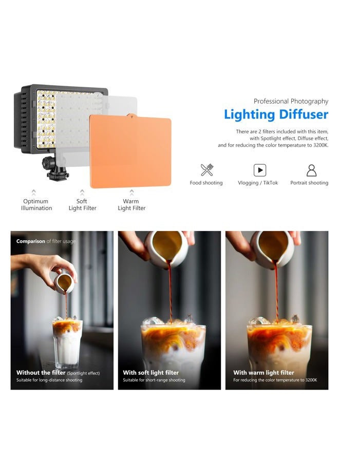 Neewer ® 160 LED CN-160 Dimmable Ultra High Power Panel Digital Camera / Camcorder Video Light, LED Light compatible with Canon, Nikon, Pentax, Panasonic,SONY, Samsung and Olympus Digital SLR Cameras - Image 3