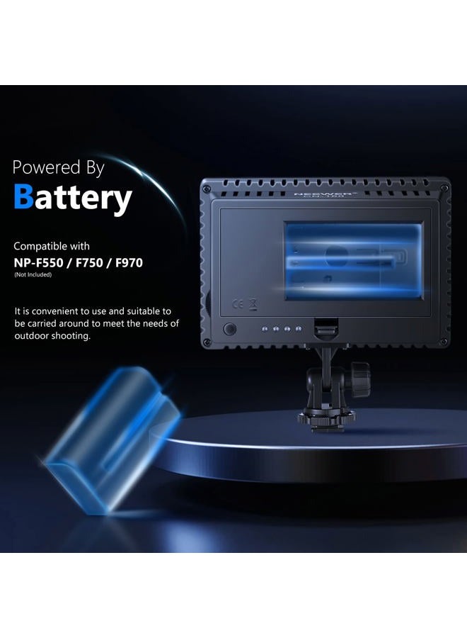 Neewer ® 160 LED CN-160 Dimmable Ultra High Power Panel Digital Camera / Camcorder Video Light, LED Light compatible with Canon, Nikon, Pentax, Panasonic,SONY, Samsung and Olympus Digital SLR Cameras - Image 4