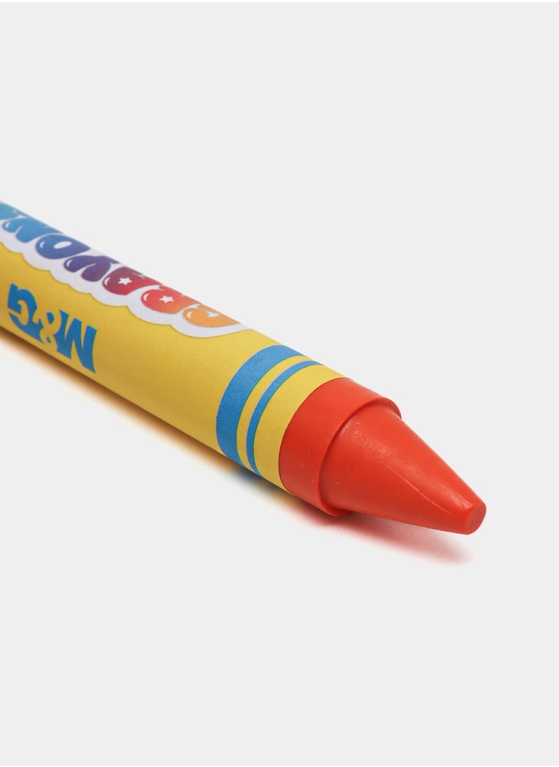 M&G M&G Jumbo Wax Crayons 12 Colours No: AGMU3402  - Image 3