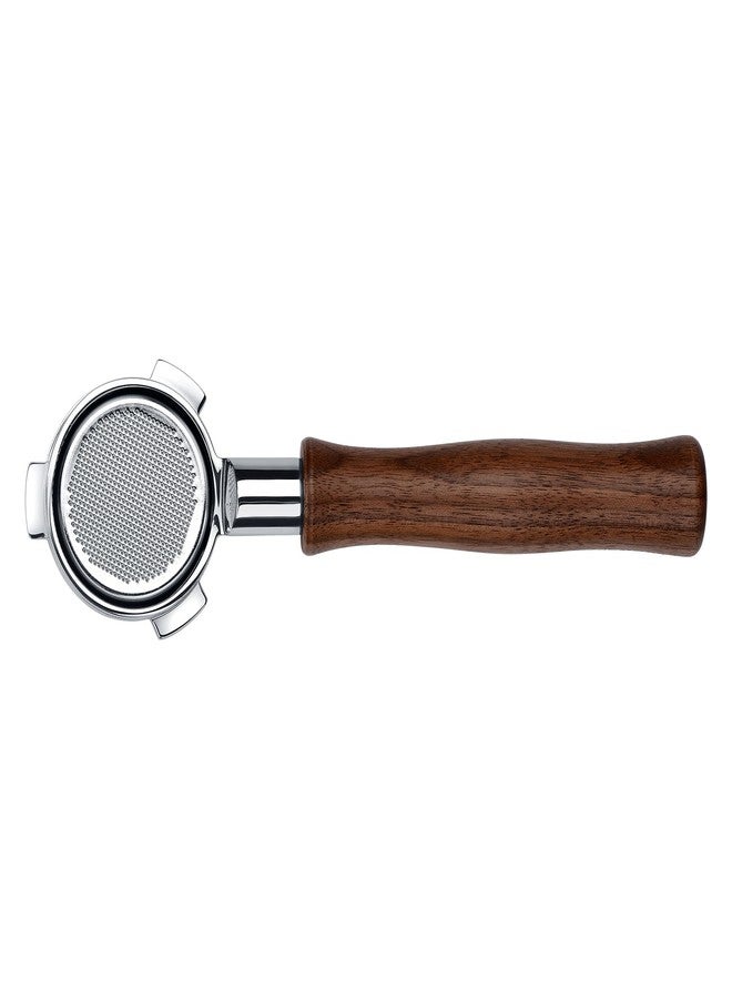 Normcore 54mm Bottomless Portafilter, Naked Portafilter Fits Breville Sage Barista Express Machines, 18g Filter Basket Included, Genuine American Walnut Handle - Image 4