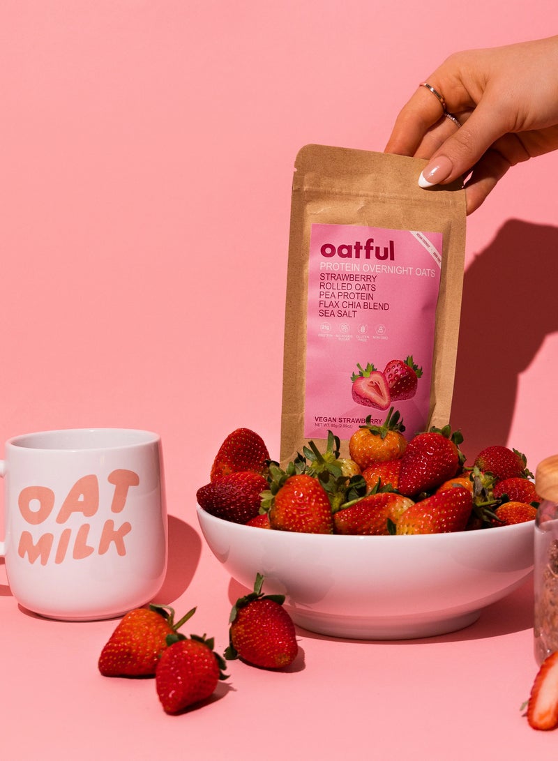 Oatful Strawberry Protein Overnight Oats - Image 5