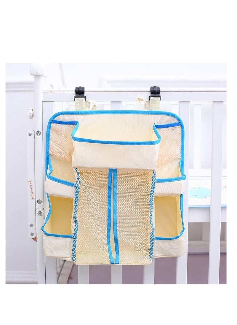 The baby supplies organizer fits the crib side organizer  handicraft cabinet  crib and diaper changing table