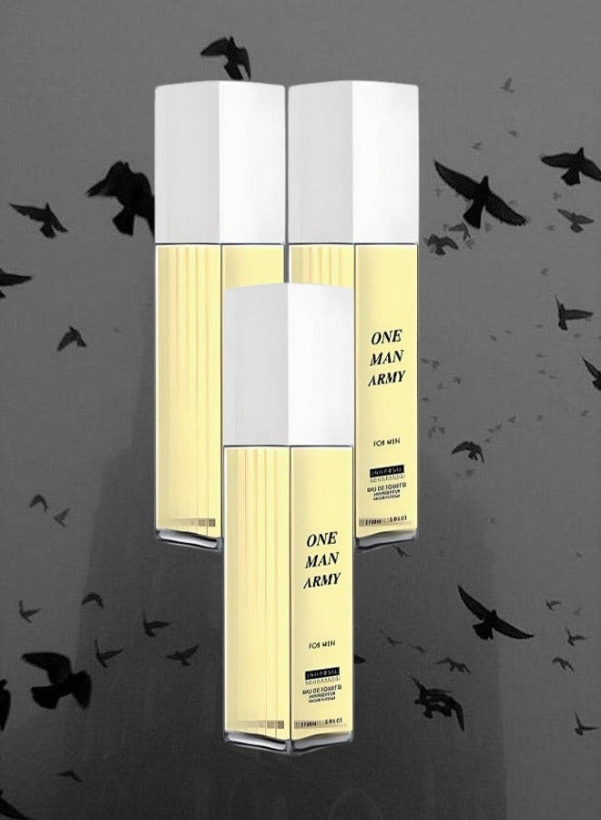 يونيفرسال 3 قطع عطر ون مان ارمي للرجال 100 مل - Image 1