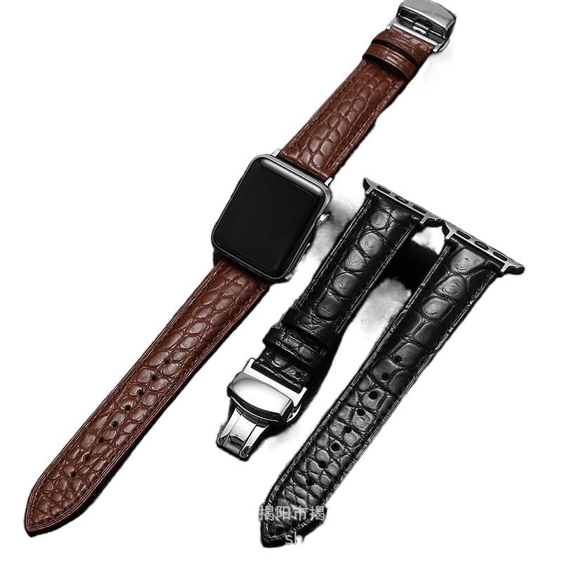 سوار ساعة ذكية سوار جلدي كلاسيكي متوافق باللون أسود قابل للتعديل مع Apple Watch 38/40/41/42/44/45/49mm بملاءمة قابلة للتعديل وحزام بديل - Image 3