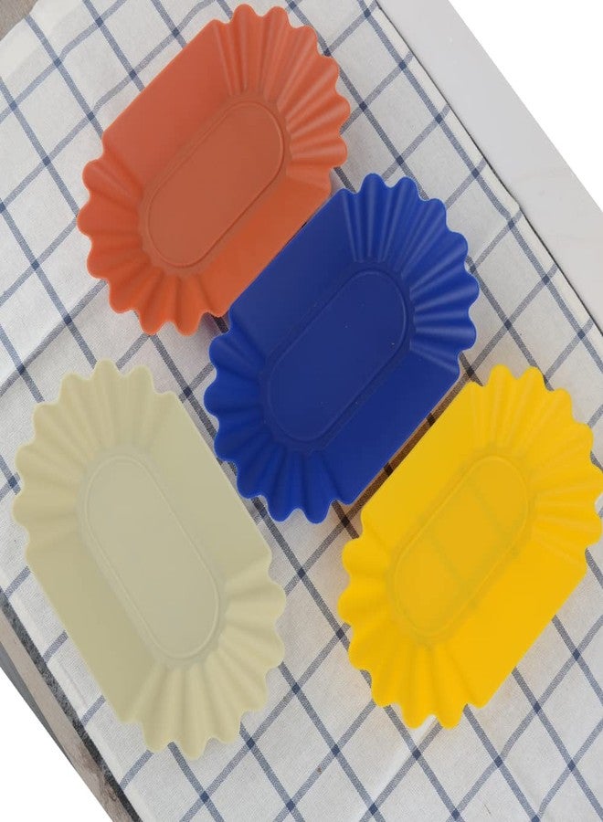 CAFEMASY Coffee Beans Cupping Sample Tray - CAFEMASY 5 Pack Sample Display Tray for Roasted and Green Coffee Beans(5 Pack - Mixed Color) - Image 3