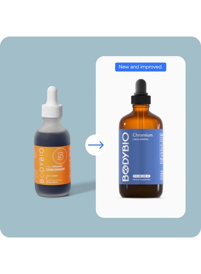 BodyBio Liq Min # 5 Chromium 2oz - BodyBio - Image 2