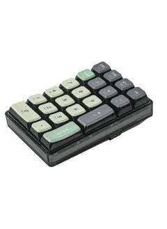 Leobog K21 Wireless Mechanical Numeric Keypad for Tenkeyless Keyboard, Tri-Mode with Pudding Keycaps, Hot Swappable, RGB Ice Crystal Switch  - Image 4