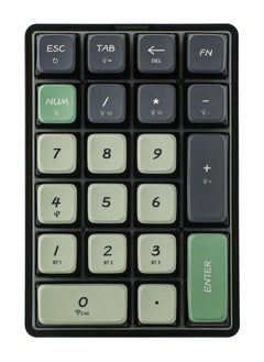 Leobog K21 Wireless Mechanical Numeric Keypad for Tenkeyless Keyboard, Tri-Mode with Pudding Keycaps, Hot Swappable, RGB Ice Crystal Switch  - Image 5