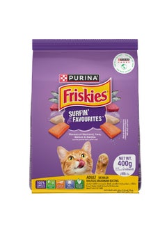 Adult Surfin' Favourites Dry Cat Food 400g