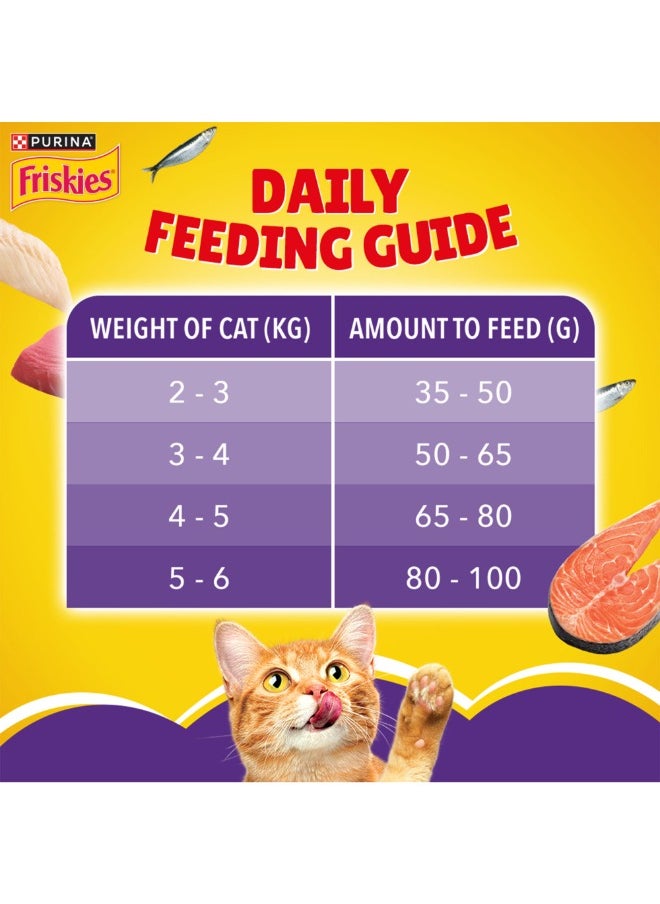 Purina Friskies - Adult Surfin' Favourites Dry Cat Food 400g - Image 1