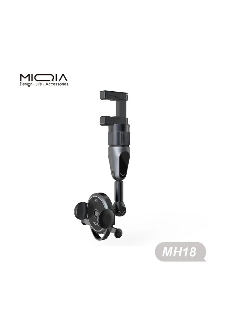 ميقيا حامل هاتف بمرآة الرؤية الخلفية للسيارة miqia MH18 - Image 1