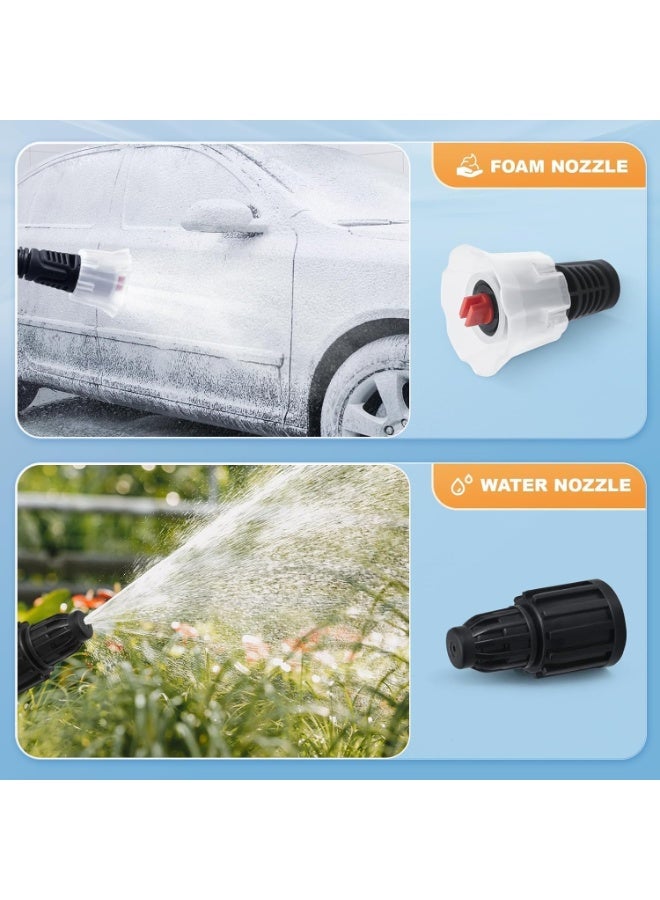 ATOZS Snow Foam Sprayer, Heavy Duty Hand Pressurised Soap Pressure Sprayer Bottle, Garden Sprayers, Car Wash Spray Water Thick Blaster, 2L - Image 4