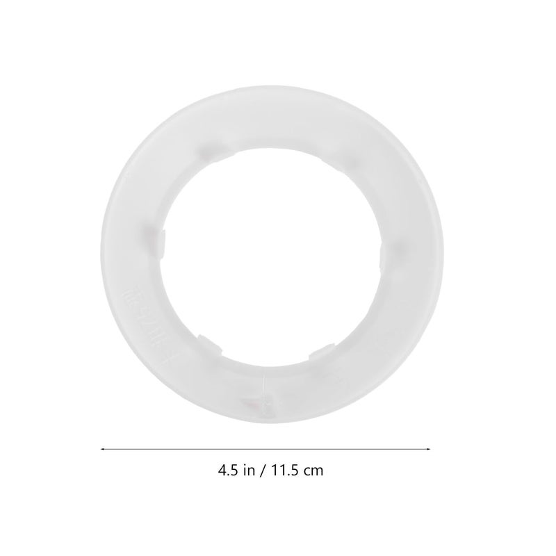 10pcs White Air Conditioner Hole Cover Wall Plug for HVAC Pipe Decoration - Image 3