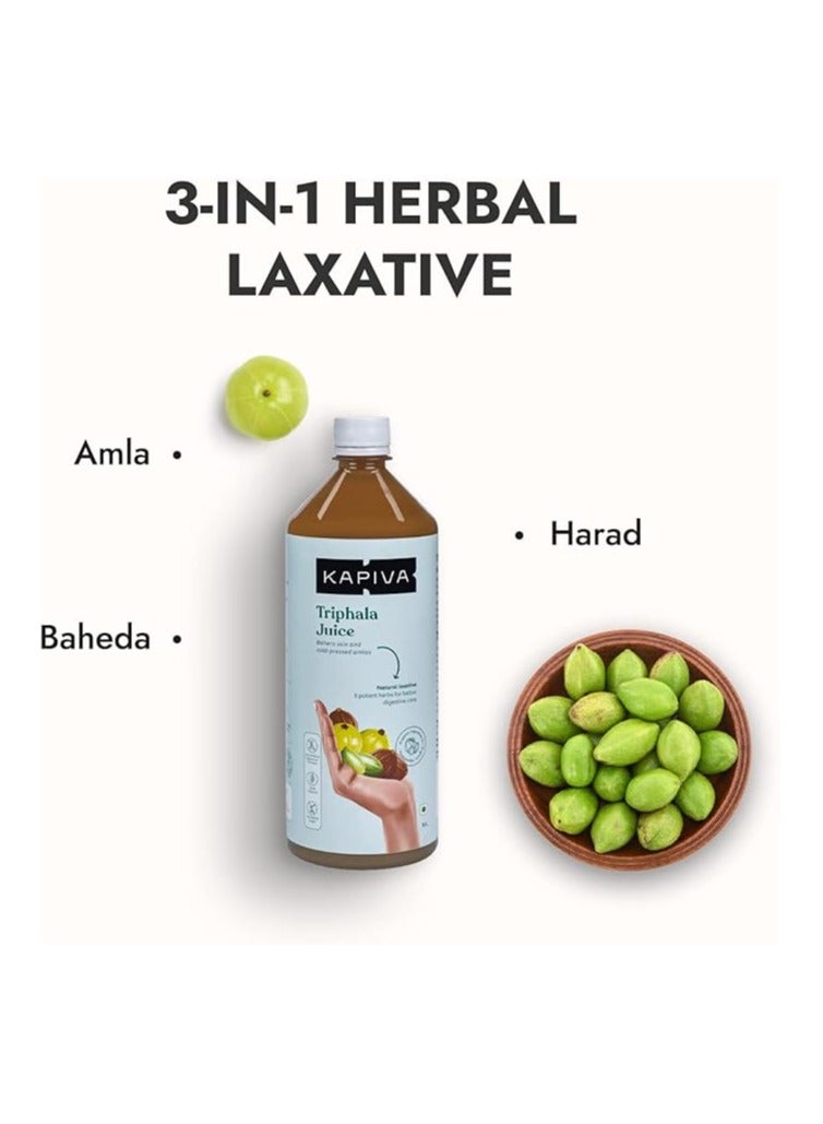 Kapiva Digestive Care Triphala Juice 1L  - Image 4