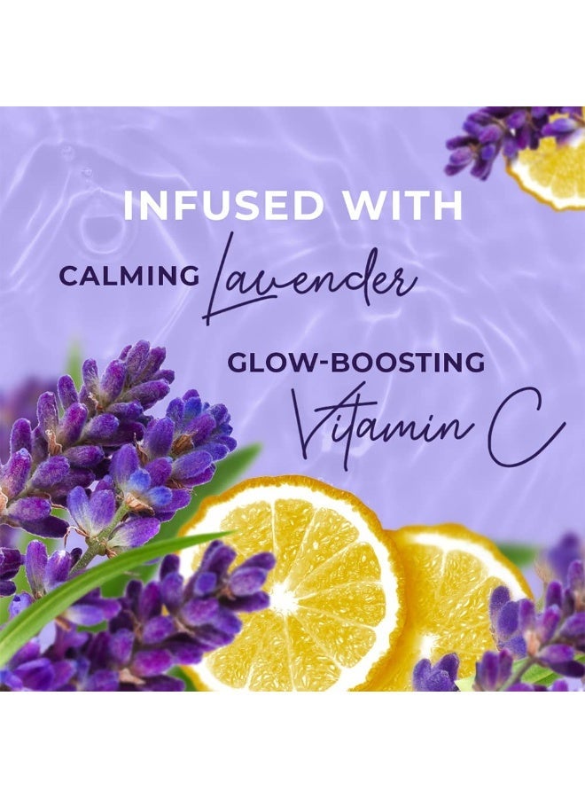 LUX Lavender & Vitamin C, Illuminating Body Wash, 400 ml, for Radiant and Detoxified Skin, with 100% Natural Origin Lavender & Himalayan Oil, Mild and Gentle, Plant Based Cleanser - Image 2