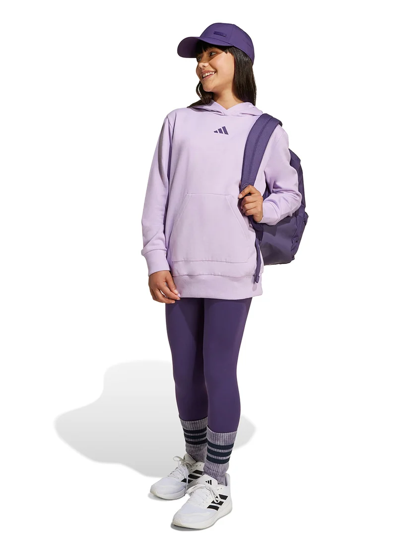 adidas طقم رياضي بقلنسوة للشباب