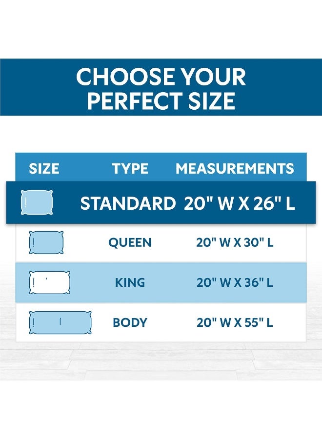 Guardmax Jersey Knitted Pillow Protector with Zipper Standard Size -12 Pack -100% Waterproof, Bed Bug Proof, Dust Mite Proof, & Hypoallergenic Pillow Covers - Premium Zippered Pillow Cases. (20 X 26) - Image 1