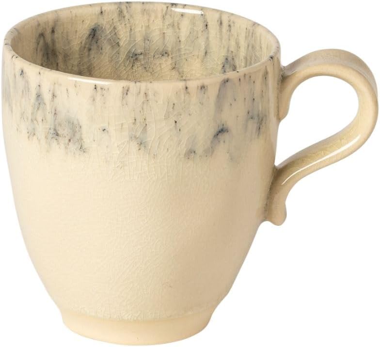 Costa Nova Ceramic Stoneware Mug  Madeira Collection Cream  Microwave  Dishwasher Safe Dinnerware  Food Safe Glazing  Restaurant Quality Tableware - Image 1