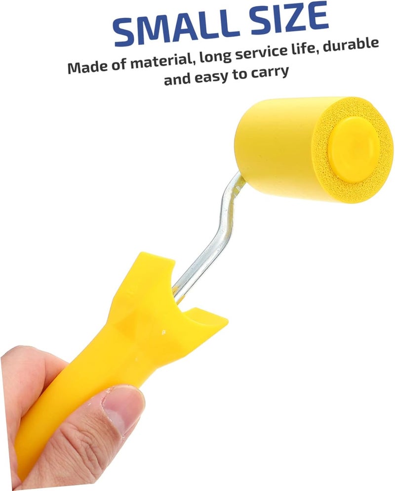 Cleaner resistant Outanaya Ergonomic Handle Rubber Flat Pressure Roller Wallpaper Seam Roller Tool for Quilting Lint Removal Repeated assemble detach compatible Simple multi-feature practical build Scratch resistant Shock rubber edge Cost effective upgraded craftsmanship Medium weight Upgraded classic design Scheduled warehouse deliver Strong durable raw material In-Kingdom stored commodity Periodic restock local In-house warehouse packing Precision processed material Simple multifunctional build Locally packed stock Wear resistant upgraded material Tiered purchase options Stain resistant Dense area priority deliver Repeated use resistant selected material Periodic stock arrangement Repeated detach compatible build Experience optimized build Rack sorted local inventory - Image 4