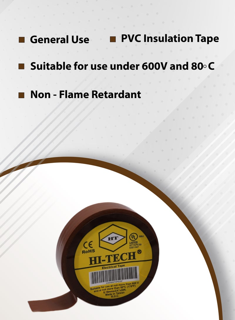 هاي-تيك شريط كهربائي - 20 قدم - Image 4