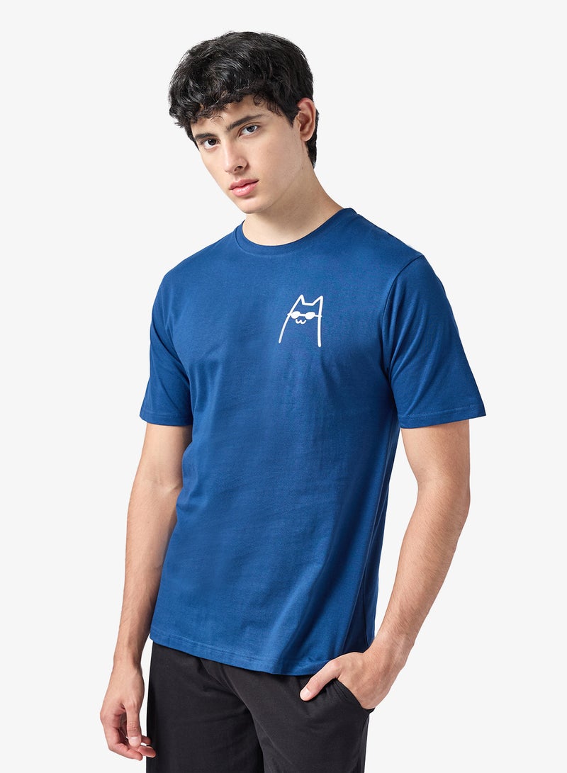 سفنتي فايف طقم بيجامة تي شيرت وشورت - Image 4