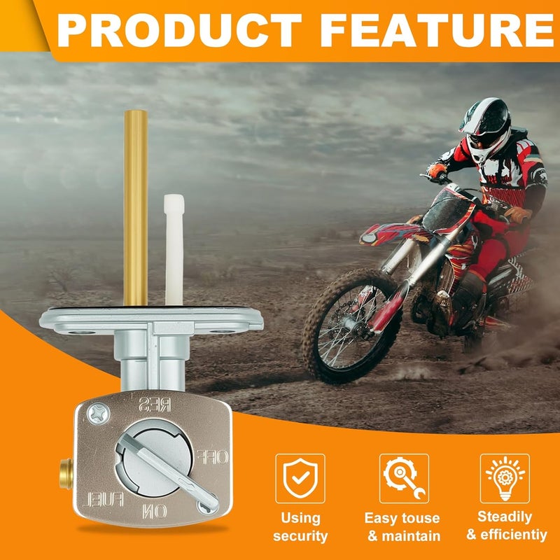Triumilynn Fuel Valve Petcock for Yamaha TTR-90 TTR125 TTR225 TTR230 TTR250 2000 2001 2002 2003 2004 2005 2006 2007 2008 2009 2010 2011 - Image 2
