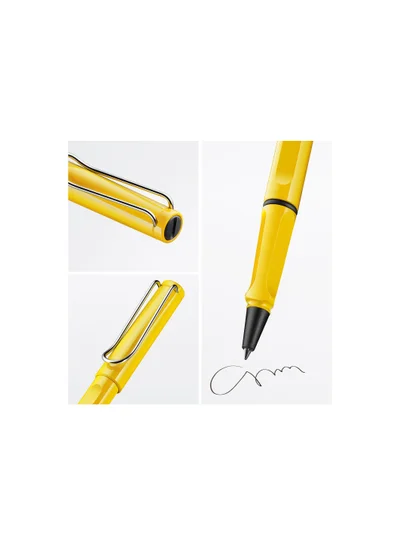 LAMY Lamy safari rollerball pen yellow (318-YE) Shiny Yellow
