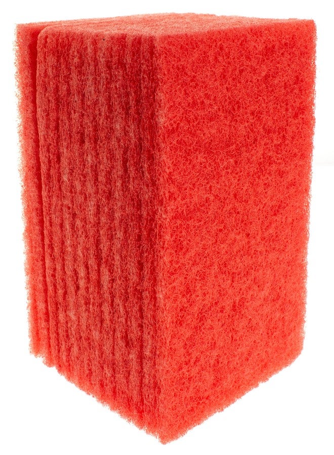 Okleen Scour Pads. Made in Europe. 12 Pack, Pink, 4 x 6 Inch Odorless General Purposes Scouring Scrubbers for Cleaning Dishes, Cutlery & Kitchen Stuff, Garage & Garden Tools, Grills & Outdoor Things - Image 1