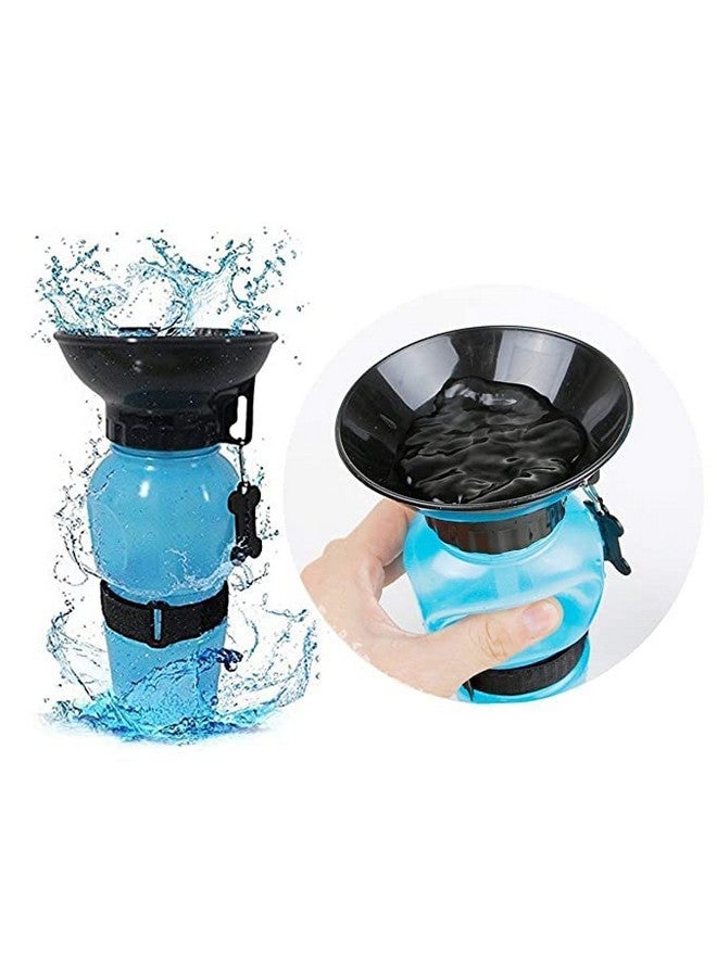 وعاء مياه محمول للكلاب من Pet Sipper - وعاء مياه محمول للكلاب للسفر في الهواء الطلق بسعة 18 أونصة - كوب تلقائي للكلاب للحيوانات الأليفة - متعدد الألوان - Image 2