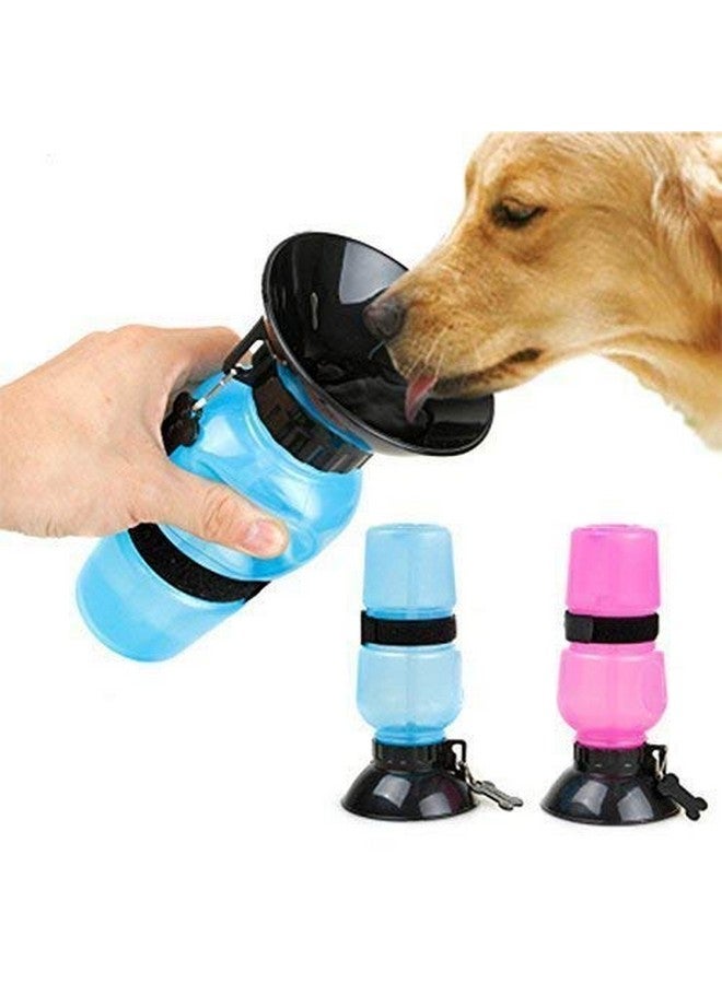 وعاء مياه محمول للكلاب من Pet Sipper - وعاء مياه محمول للكلاب للسفر في الهواء الطلق بسعة 18 أونصة - كوب تلقائي للكلاب للحيوانات الأليفة - متعدد الألوان - Image 1