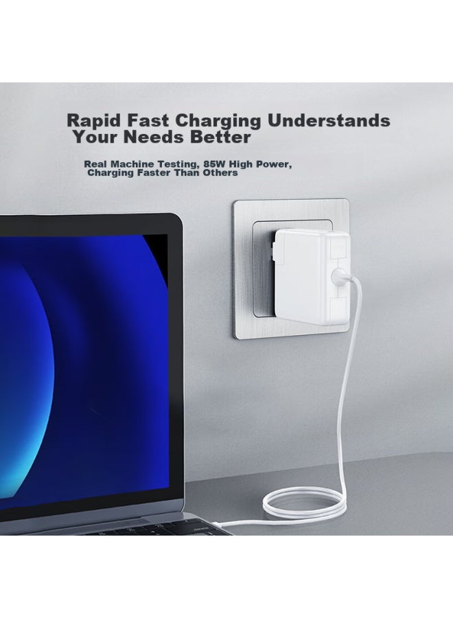Llano Compatible With Apple Laptops, 85w Gallium Nitride Charger For Macbook Pro A1398 A1424 Mc975, Power Adapter With Magnetic Cable, 20v 4.25a - Image 3
