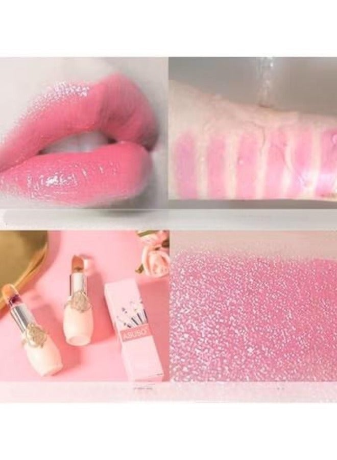 MinFei Dried Flowers Jelly Lipstick 3  - Image 3
