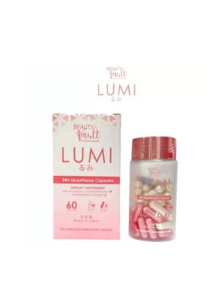 Beauty Vault LUMI 24H Glutathione Capsules – Skin Radiance & Brightening Supplement – 60 Capsules - pzsku/Z000B1071DD3092C2C870Z/45/1741154528/bb69a7fd-41ce-4753-ae66-fb586331f246
