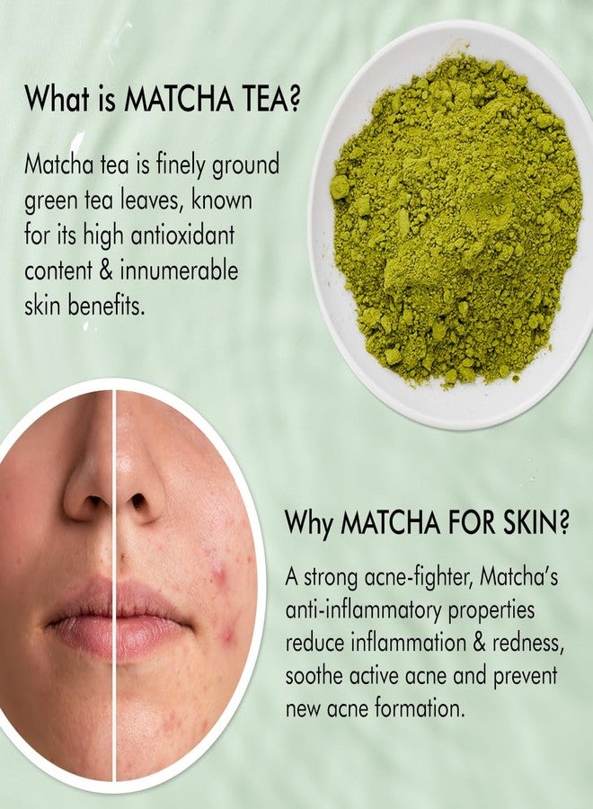 mcaffeine 2% Salicylic Acid Niacinamide & Matcha Tea Face Wash|Anti Acne Cleanser For Pimples|Suitable For Acne Prone & Oily Skin|Fights 99% Bacteria|Sulphate Free Face Wash For Women And Men-100 Ml - Image 5