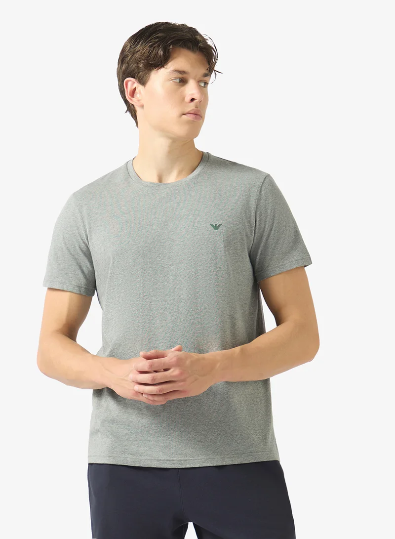 امبوريو ارماني 2 Pack Of Logo T-Shirt