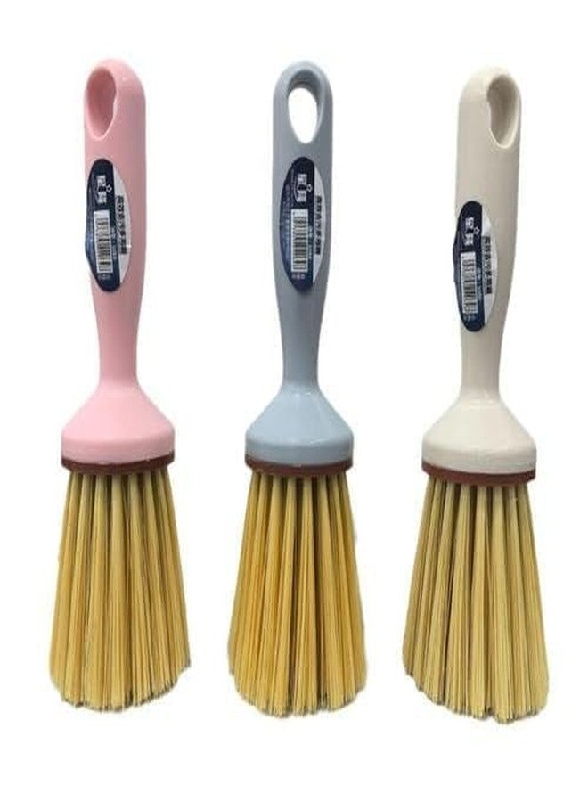 CRADIAX Wok Cleaning Brush Multipurpose Kitchen Wire Pan Scrubber, Wok Dishes Scrub for Cleaning Dishes, Steel Scrubber Brush (3) - Image 2