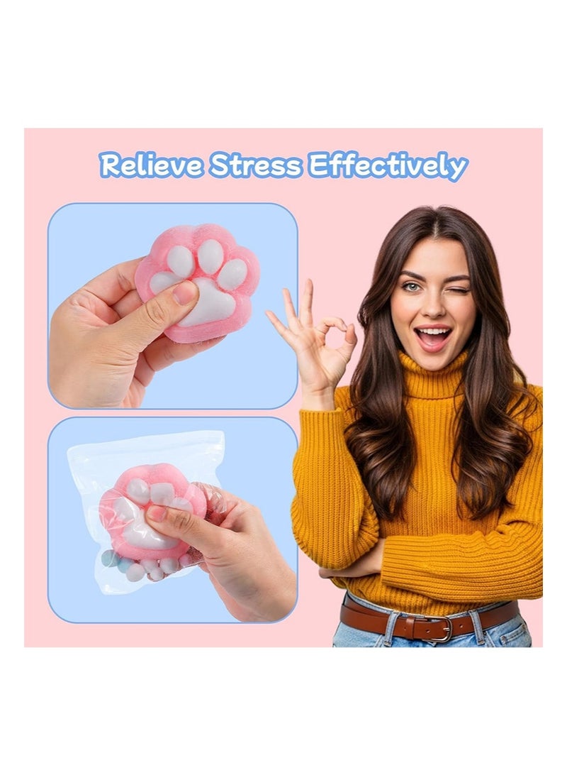 ايكانبو مجموعة تابا سكويشي، 48 قطعة من مجموعة صنع تابا سكويشي مع هدية، 500 مل من خليط راتنجات الإيبوكسي بنسبة 1:1 AB، قالب تابا سكويشز لصنع سكويشيز خاص بك، عبوة تابا سكويشيز لتخفيف التوتر - Image 2