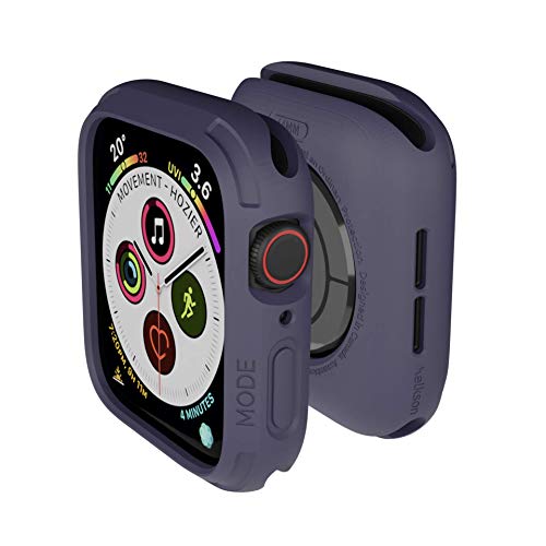elkson Compatible with 44mm Apple Watch SE 3/2/1 Bumper Case, Quattro Series Rugged Case for iWatch Series 6 5 4, Military Grade Durable Protective Cover, Flexible Shockproof, Royal - Image 1