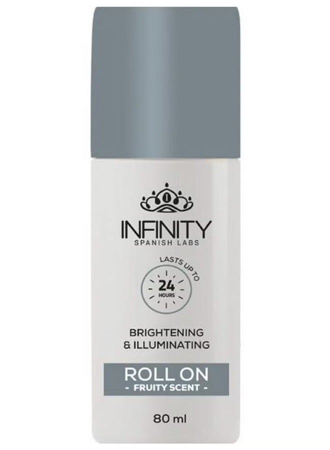إينفينيتي مزيل عرق رول أون برائحة الفواكه 80 مل