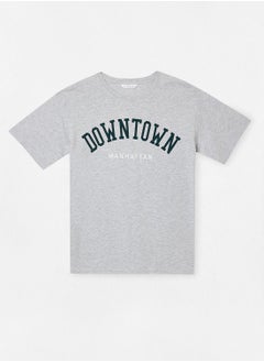 Youth Text Print T-Shirt