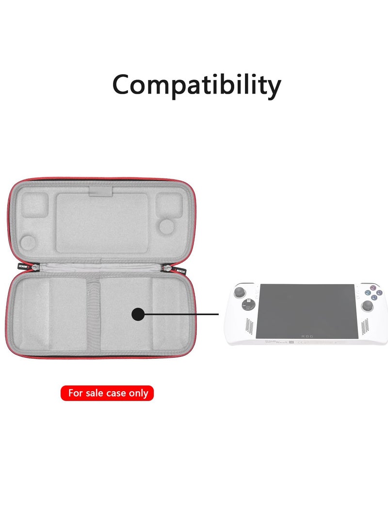 ASUS ROG Ally Portable Console Carrying Case, Perfect Fit for Console and Base, Durable and Stylish Black Design - Image 3