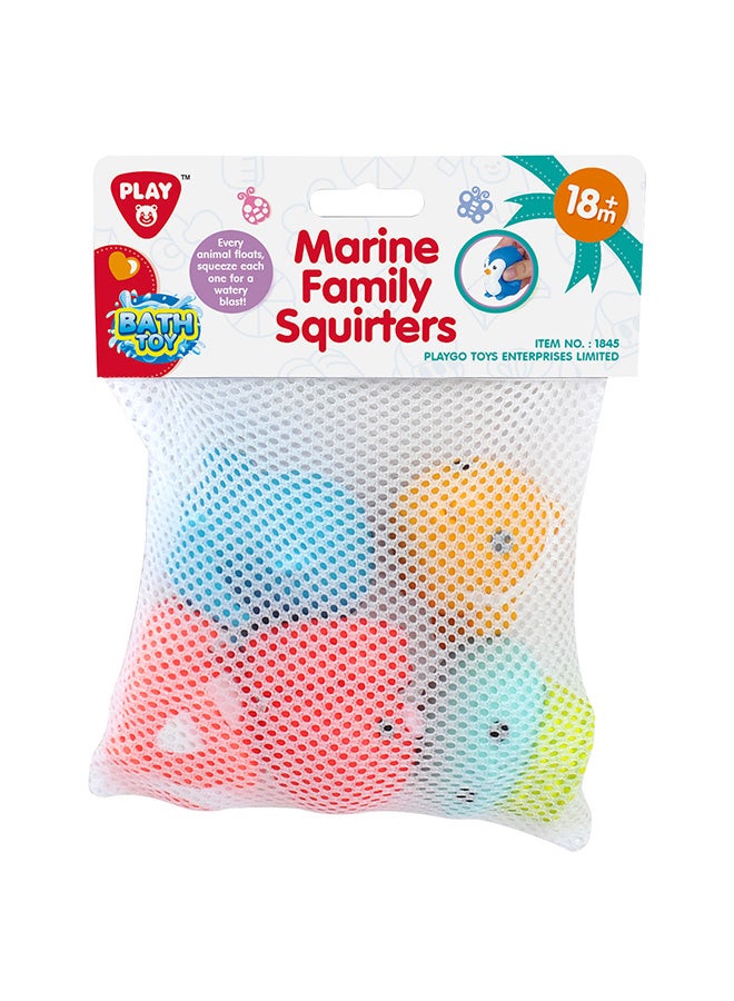 PLAYGO Marine Family Squirters - 5 Pcs  - Image 2