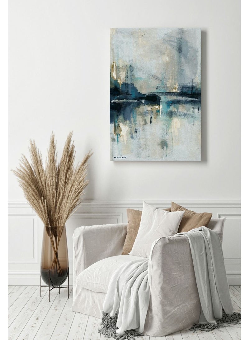 مودكلاس لوحة جدارية كانفس بتصميم تجريدي - Image 1