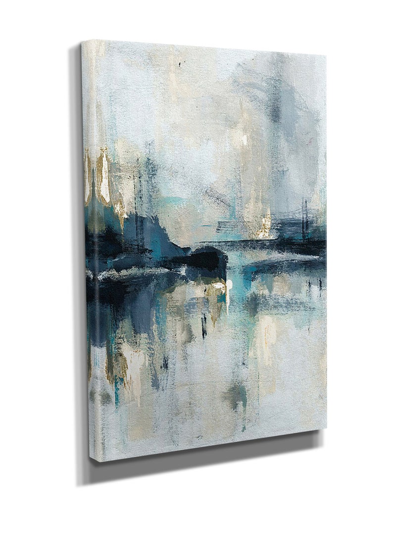 مودكلاس لوحة جدارية كانفس بتصميم تجريدي - Image 2