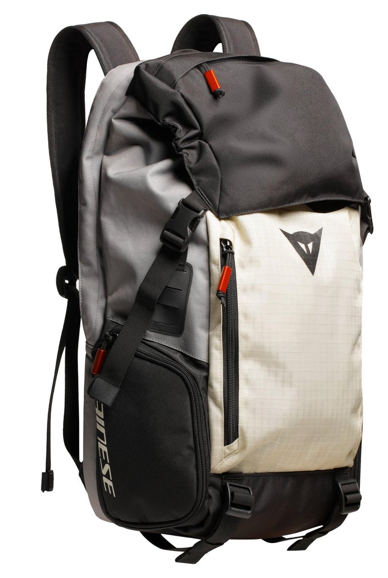 Dainese Unisex's Motorcycle Dru Explorer D-Throttle Back Pack, 27 L, Peyote, 27 L - Image 2